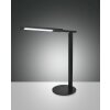 Lampe de table Fabas Luce Ideal LED Noir, 1 lumière