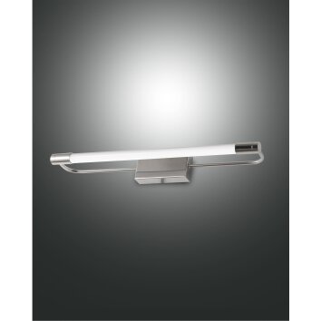 Applique murale Fabas Luce Rapallo LED Chrome, 1 lumière