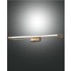 Applique murale Fabas Luce Rapallo LED Laiton, 1 lumière