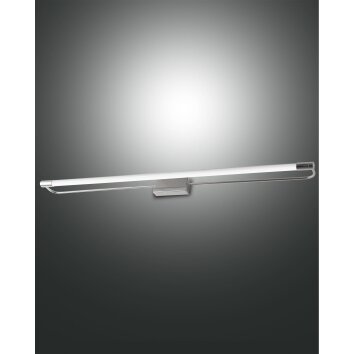 Applique murale Fabas Luce Rapallo LED Chrome, 1 lumière