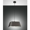 Suspension Fabas Luce Allegra Noir, 1 lumière