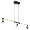 Suspension Globo HL LED Noir, 1 lumière