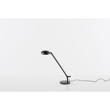 Lampe de table Artemide Demetra Micro LED Anthracite, 1 lumière