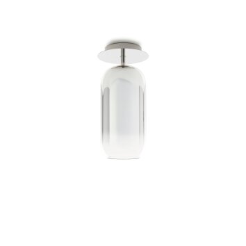 Plafonnier Artemide Gople Mini Aluminium, 1 lumière