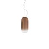 Suspension Artemide Gople Aluminium, 1 lumière