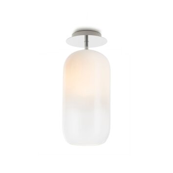 Plafonnier Artemide Gople Aluminium, 1 lumière