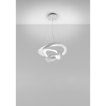 Suspension Artemide Pirce Mini Blanc, 1 lumière