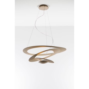 Suspension Artemide Pirce Mini LED Or, 1 lumière