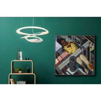 Suspension Artemide Pirce Mirco LED Blanc, 1 lumière