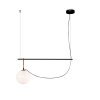 Suspension Artemide nh S2 22 Laiton, 1 lumière