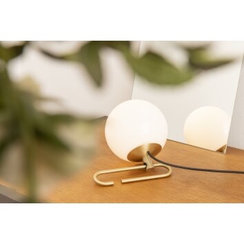 Lampe de table Artemide nh1217 Laiton, 1 lumière