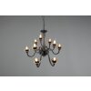 Lustre Trio Elsa Anthracite, 9 lumières