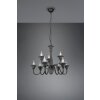 Lustre Trio Elsa Anthracite, 9 lumières