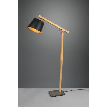 Lampadaire Trio Harris Noir, 1 lumière