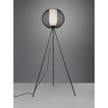 Lampadaire Trio Filo Noir, 1 lumière