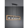 Suspension Trio-Leuchten Agra Noir, 5 lumières