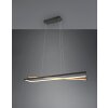 Suspension Trio-Leuchten Edge LED Noir, 1 lumière