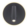 Applique murale Globo MANY LED Noir, 1 lumière