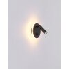 Applique murale Globo MANY LED Noir, 1 lumière