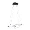 Suspension Eglo-Leuchten BANDERILLAS LED Noir, 2 lumières