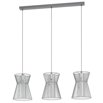 Suspension Eglo-Leuchten MASETA Noir, 3 lumières