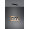 Suspension Trio-Leuchten Agra Noir, 3 lumières