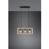 Suspension Trio-Leuchten Agra Noir, 3 lumières