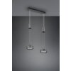 Suspension Trio-Leuchten Franklin LED Anthracite, 2 lumières