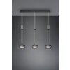 Suspension Trio-Leuchten Franklin LED Anthracite, 3 lumières