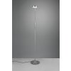 Lampadaire Trio-Leuchten Monza LED Nickel mat, 1 lumière