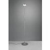 Lampadaire Trio-Leuchten Monza LED Nickel mat, 1 lumière