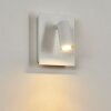 Applique murale d'extérieur Saeter LED Blanc, 1 lumière