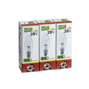 E14 28 Watt 2800 Kelvin 370 Lumen Trio-Leuchten