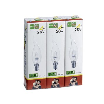 E14 28 Watt 2800 Kelvin 370 Lumen Trio-Leuchten