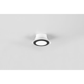 Spot encastrable Trio-Leuchten Aura LED Noir, 1 lumière