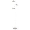 Lampadaire Globo ROBBY Nickel mat, 3 lumières