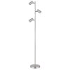 Lampadaire Globo ROBBY Nickel mat, 3 lumières