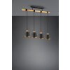 Suspension Trio-Leuchten Harris Noir, 4 lumières