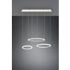 Suspension Trio-Leuchten Morrison LED Blanc, 1 lumière