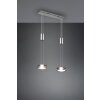 Suspension Trio-Leuchten Franklin LED Nickel mat, 2 lumières