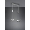 Suspension Trio-Leuchten Franklin LED Nickel mat, 2 lumières