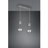 Suspension Trio-Leuchten Franklin LED Nickel mat, 2 lumières