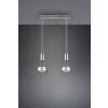 Suspension Trio-Leuchten Franklin LED Nickel mat, 2 lumières