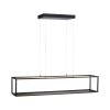 Suspension Paul-Neuhaus CONTURA LED Noir, 4 lumières