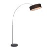 Lampadaire Paul-Neuhaus PETRO Acier brossé, 3 lumières