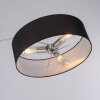 Lampadaire Paul-Neuhaus PETRO Acier brossé, 3 lumières