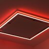 Plafonnier Paul-Neuhaus HELIX LED Aluminium, 2 lumières, Télécommandes