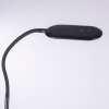 Lampadaire Leuchten-Direkt KELLY LED Noir, 1 lumière