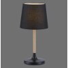 Lampe de table Leuchten-Direkt NIMA Écru, Noir, 1 lumière