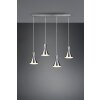 Suspension Reality Enzo Nickel mat, 4 lumières